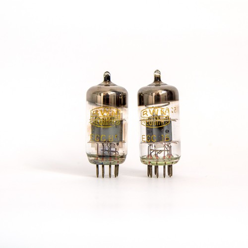 Coppia tubi testati ecc85 rft - testati,