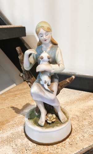 Statuina capodimonte vintage - statuina,
