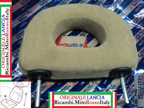Appoggiatesta velluto beige - appoggiatesta,