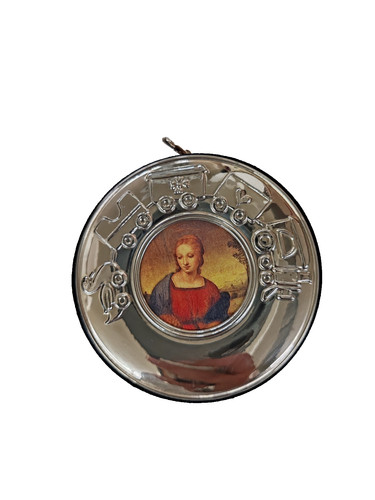 Medaglione culla madonna - medaglione,