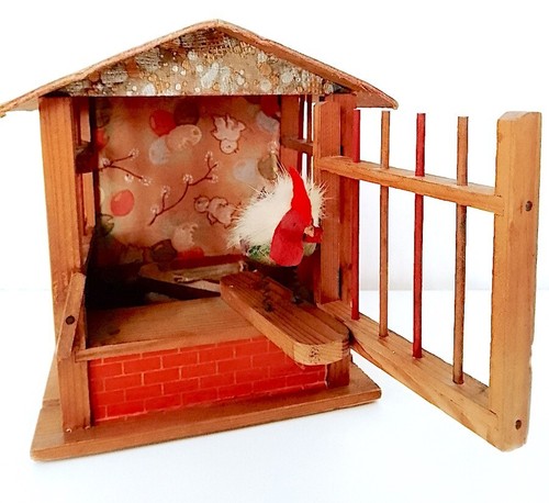 800s wood toy - , pip