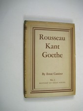 Rousseau Kant Goethe Two