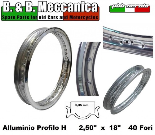 Cerchio alluminio x 18 - cerchio, in