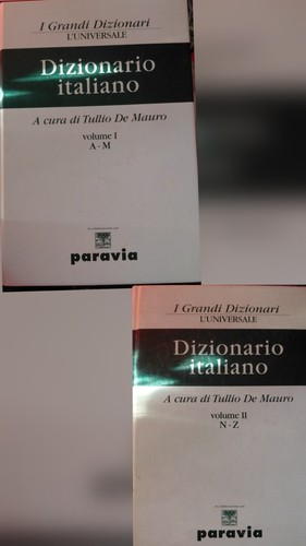 Dizionario italiano paravia - italiano,