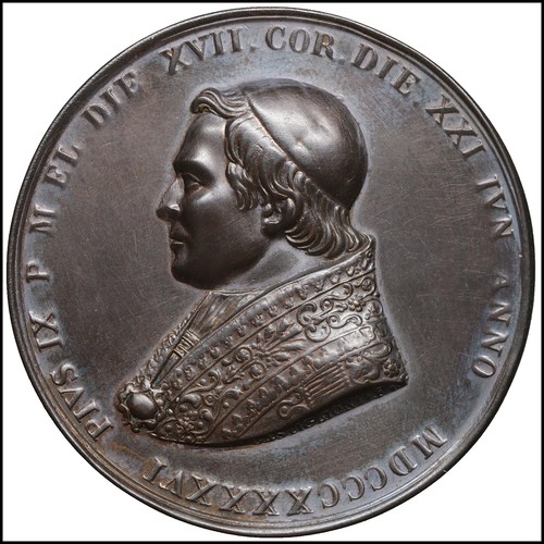Pius 1846 1878 medaglia - pius, in