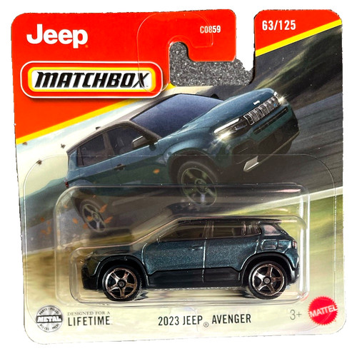 Matchbox 2023 jeep avenger - matchbox,