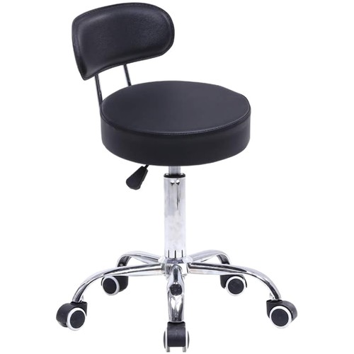 Sgabello girevole pelle - sgabello, pu