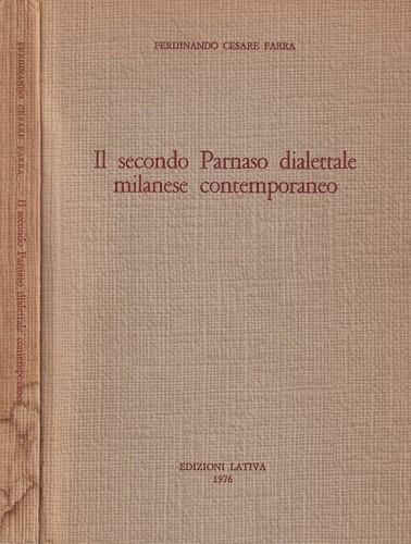 Secondo parnaso dialettale - il,