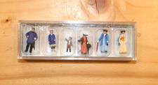 Preiser 12131 HO-Scale 1:87 PASSERS BY & POLICEMAN C.1900 PAINTED
