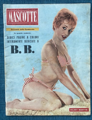 Mascotte rivista italia 1959 - mascotte,