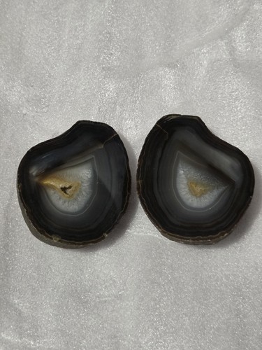 Geode agata due metà - agata,