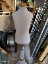 manichino busto  bambino 6-8 anni sartoriale con base in legno