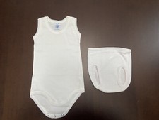 MAGLIA BODY E MUTANDINA BAMBINA TAGLIA 3 MESI