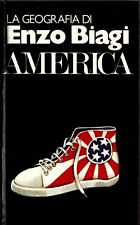 Libro La geografia di Enzo Biagi. America. Club italiano. 1982. Raro. 352 pagine