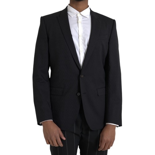 Dolce gabbana blazer nero - gabbana,