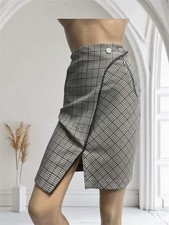 Zara Gonna Skirt Donna Black White Portafoglio S