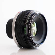 Eccellente obiettivo Olympus OM-System Zuiko Auto-1:1 80 mm F/4 Macro MF Ottimo!