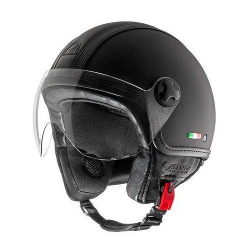 Casco pelle dura nero - pelle,