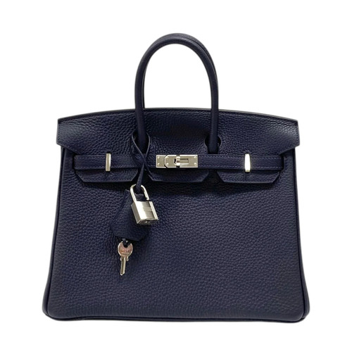 Hermes birkin blue - birkin, togo
