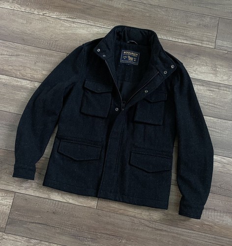 Cappotto giacca cargo lana