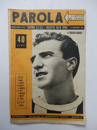 Carlo parola calcio campioni - i,