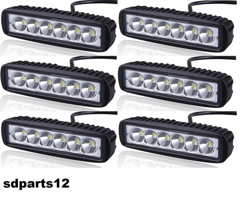 Faro barra led 18w - barra, 6000k
