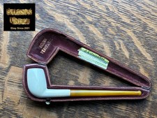 Cased meerschaum pipe - A