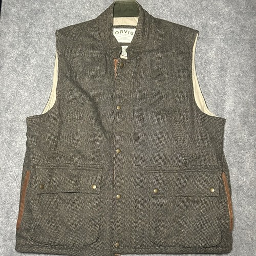 Orvis mens vest herringbone - orvis,