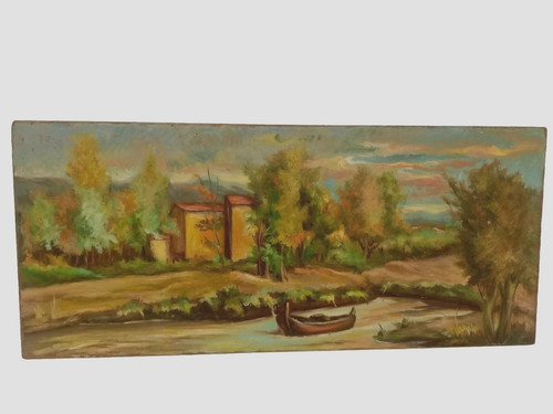Dipinto olio faesite anni - faesite,