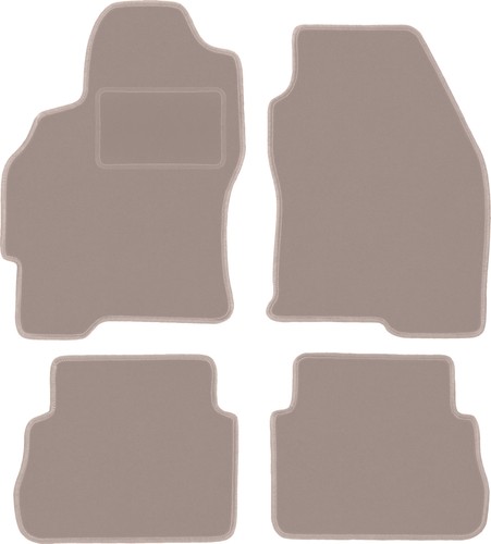 Tappetini velluto beige - tappetini,