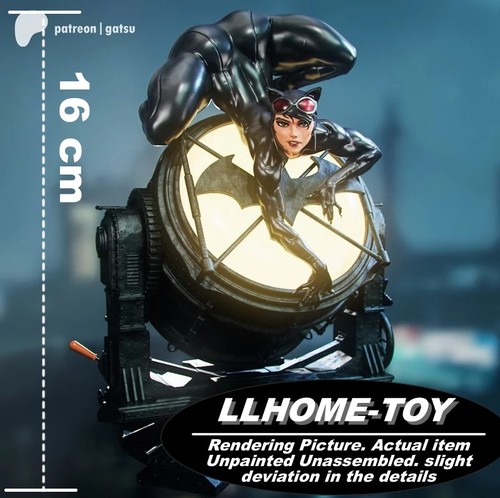 16cm tall catwoman battle - catwoman,