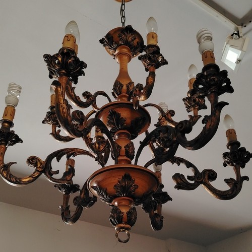 Lampadario soffitto metallo - , 8