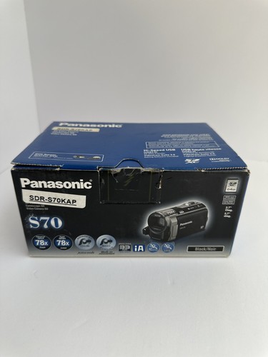 Panasonic sdr s70 - video, camera