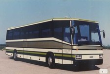 FOTOGRAFIA ORIGINALE AUTOBUS OFFICINE PADANE MODELLO MX 1990 (A25)