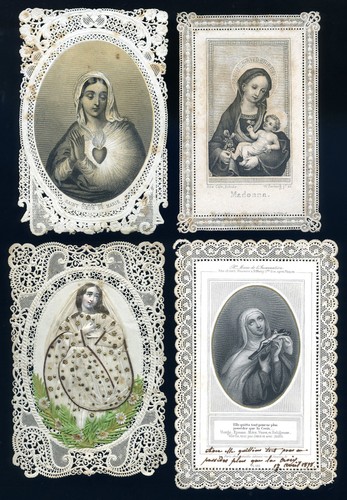 Santini merlettati holy cards - santini,