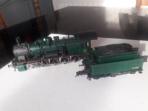 Rare locomotive roco verte - verte, et