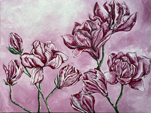 Quadro moderno dipinto - quadro,
