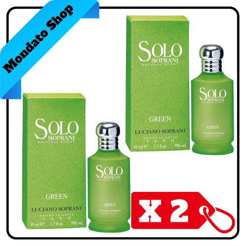Soprani solo green edt 50ml - edt,