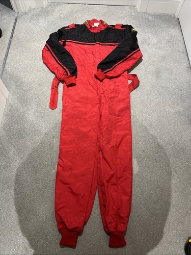 Tuta moto corsa omp - moto, rossa