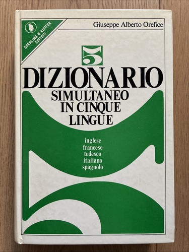 Dizionario simultaneo 5 - dizionario, in