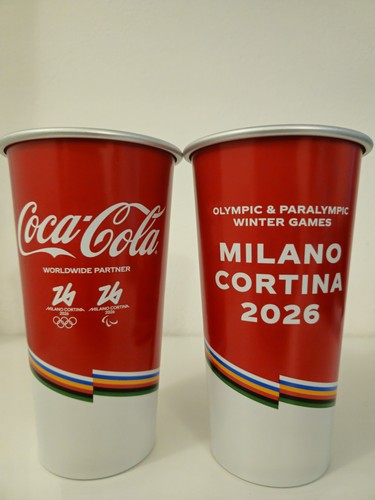 Bicchieri coca cola olimpiadi - bicchieri,
