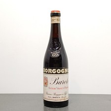 Barolo borgogno 1958 - barolo, riserva
