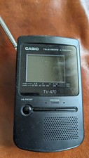 CASIO TV-470 LCD POCKET COLOR TELEVISION TELEVISIONE PORTATILE VINTAGE ANNI 90