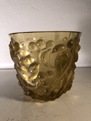 Vase rené lalique modèle - vase,