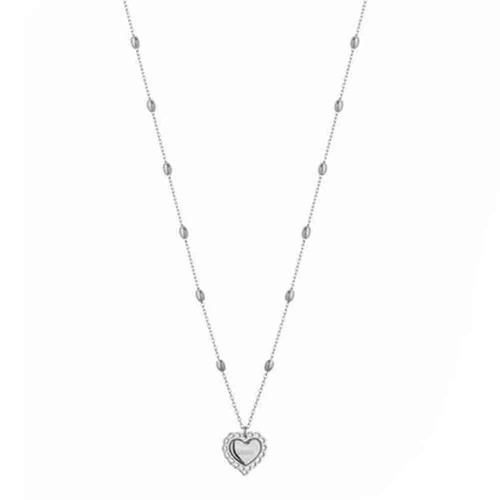 Collana donna acciaio cuore - in,