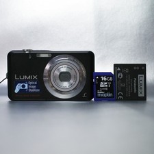 AFFARE Panasonic fotocamera digitale Lumix DMC-FS28 14,1MP nero + 16 GB + SPEDIZIONE VELOCE!