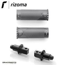 SUZUKI GSR 750 2010-2015 Pedane Snake RIZOMA PE615D PE693B Grigio passeggero