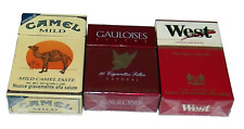 LOTTO DI  3  PACCHETTI DI SIGARETTE VUOTI ANNI '80/'90
