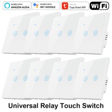 TUYA Smart Life WiFi vetro touch interruttore luce interruttore a parete telecomando per Alexa