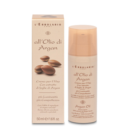 Olio argan crema viso - di,